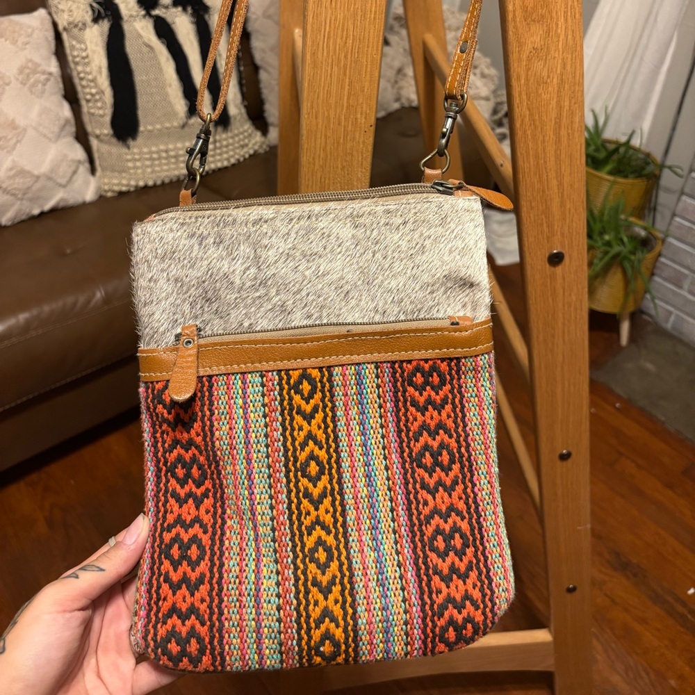 Myra bag Multicolor Patterned Crossbody Bag
